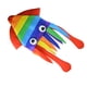 thumbnail image 4 of Sombrero de calamar arcoiris Sombreros de fiesta divertidos y locos Sombrero de animal marino Tocado de pulpo para fiesta de Halloween (colorido), 4 of 5
