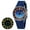 Blue (Silicone), variant on Automatic Dive Watches for Men, Sport Casual 20ATM Waterproof Titanium Watch with Date, Super Luminous, Silicone Band, Sapphire Crystal, Fashion Men's Analog Mechanical Wristwatch (Light Green)