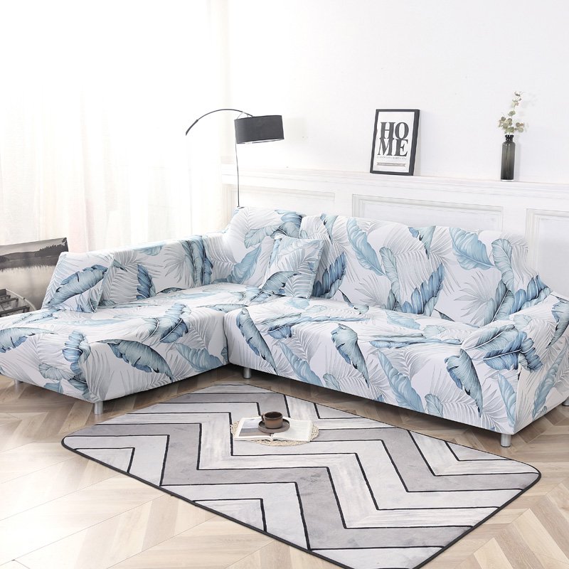 1/2/3/4 Seater Printed Sofa Cover Stretch Couch Cover, Super Soft Fabric Couch Cover, NonSlip