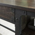 thumbnail image 5 of Home Square 2-Piece Set with Computer Desk and Small Credenza in Carbon Oak, 5 of 21