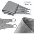 thumbnail image 4 of Protection UV pour Jardin, Patio, Camping (222M, Jaune Sable), 4 of 7