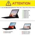 thumbnail image 2 of Portfolio Case for 12.3 Inch Microsoft Surface Pro 7 Plus, Surface Pro 7, Surface Pro 6, Pro 5, Pro 4, Pro 3, Business Cover with Pocket, 2 of 16