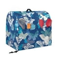 thumbnail image 5 of TSOVTHRID Blue Butterfly Pattern Mixer Cover Waterproof Cover for Kitchen Aid Mixer Multipurpose Dust Cover Compatible with 4.5-5 Quart Stand Mixer Kitchen Accessories Decoration,S, 5 of 7