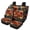 Orange Octopus Tropical Print, variant on Uourmeti Sea Turtle Beach Print Car Seat Covers Full Set Breathable Auto Interior Decor Protector Car Interior Decor Fashion Soft Fit for most Cars Sedans