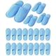thumbnail image 1 of Pantuflas desechables Twistover Twistover para niños, 12 pares, azules, 1 of 7