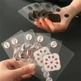 thumbnail image 4 of Waterproof Transparent Plastic Playing Cards Creative Durable PVC Poker for Deck Board Game and Classic Card Games Access, 4 of 7