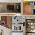 thumbnail image 4 of 10Pcs Coffee Pod Holder For Nespresso Capsules Capsules Holder Adhesive Bracket Coffeeware Home Garden Kitchen Dining Bar Tools, 4 of 8