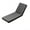 Dark Gray, variant on Millsilo Outdoor Chaise Lounge Cushion, 72" x 21" x 3" Patio Lounge Chair Cushion, Water-Resistant UV-Protected Replacement Cushion with High Density Foam, Beige