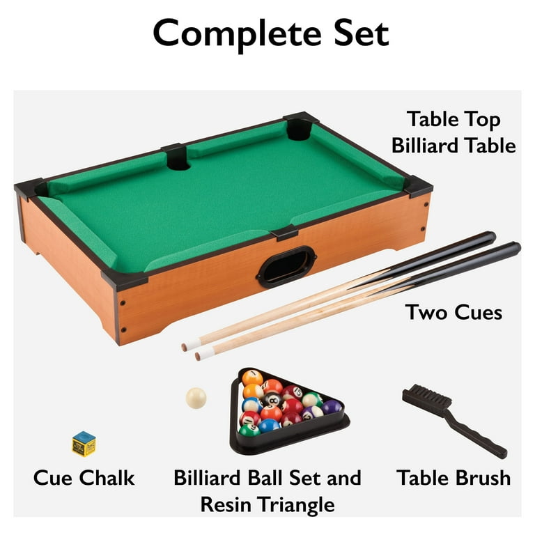 Mainstreet Classics Table Top Billiards : : Esporte