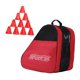 thumbnail image 5 of Bolsa para patines, resistente al desgaste, organizador de esquí para mujer Rojo, 5 of 9