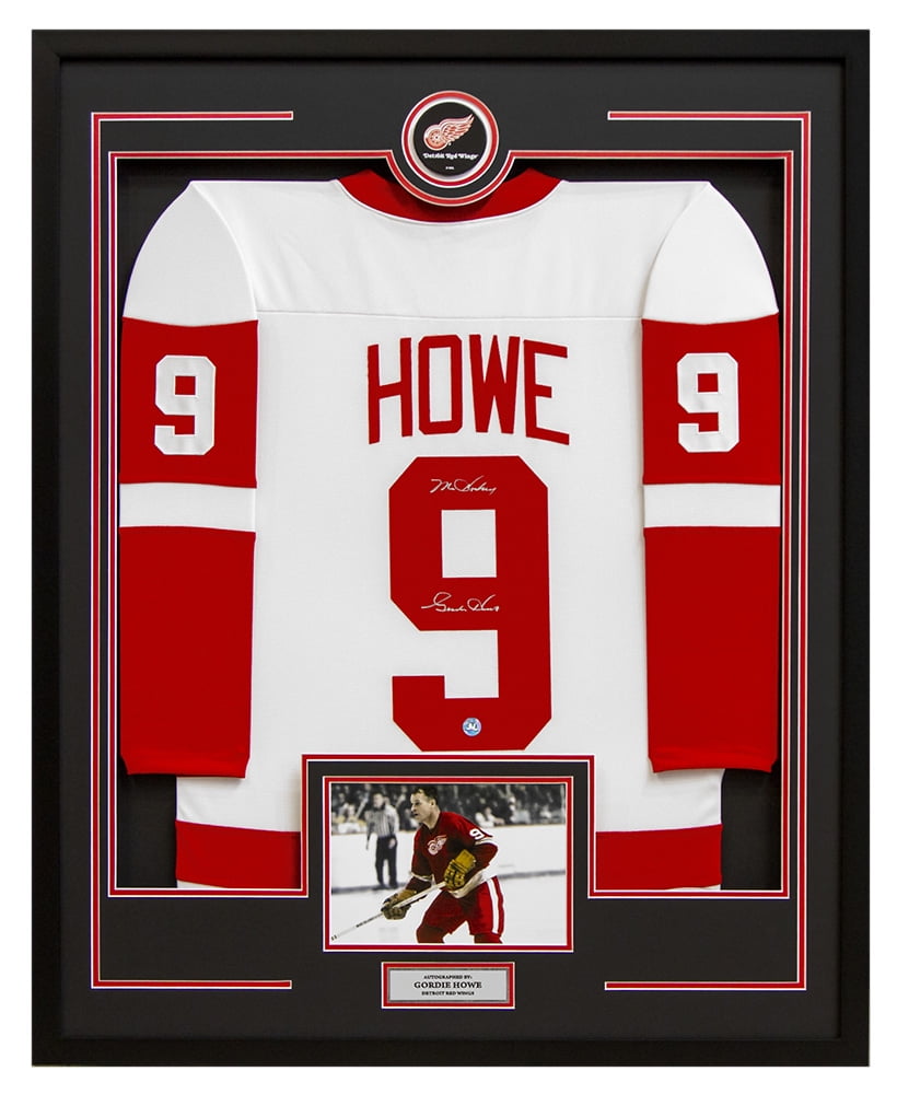 gordie howe hockey jersey