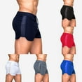 thumbnail image 3 of Mens Fitness Mesh Shorts Running Training Quick-drying Athletic Sprint Shorts, 3 of 7