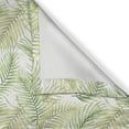 thumbnail image 5 of Ambesonne Palm Leaf Grommet Curtain, Fresh Environment, 50" x 120", Fern Green Pale Green, 5 of 6