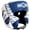 BL/WH, variant on Ringside Apex Training Headgear Large / X-Large White / Black