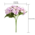 thumbnail image 2 of Fake Flowers Promotion Sale! Nomeni Small Handful of Water Hydrangea Ins Wind Simulation Flower Home Decoration Fake Flower, Home Decor Clearance Sale White, 2 of 4
