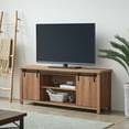 thumbnail image 2 of Evelyn&Zoe Deacon Rectangular TV Stand for TV's up to 65", Golden Oak, 2 of 10