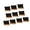 small lace shape, variant on 10Pcs Tabletop Chalkboards Sign Small Blackboard with Stand Double Sided Message Board Sign Table Number Sign