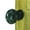 Black, variant on Field Guardian Wood Post Screw-in Ring Polyrope Insulator, White