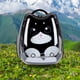thumbnail image 4 of Mochila Para Mascotas Espaciales Mochila de transporte para gatos, bolsa de transporte transpirable para mascotas para perros pequeños y gatos (negro) Likrtyny Libre de BPA, 4 of 6