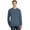Denim Blue, variant on Port & Company Pigment Dyed Crewneck Sweatshirt-S (Coal)