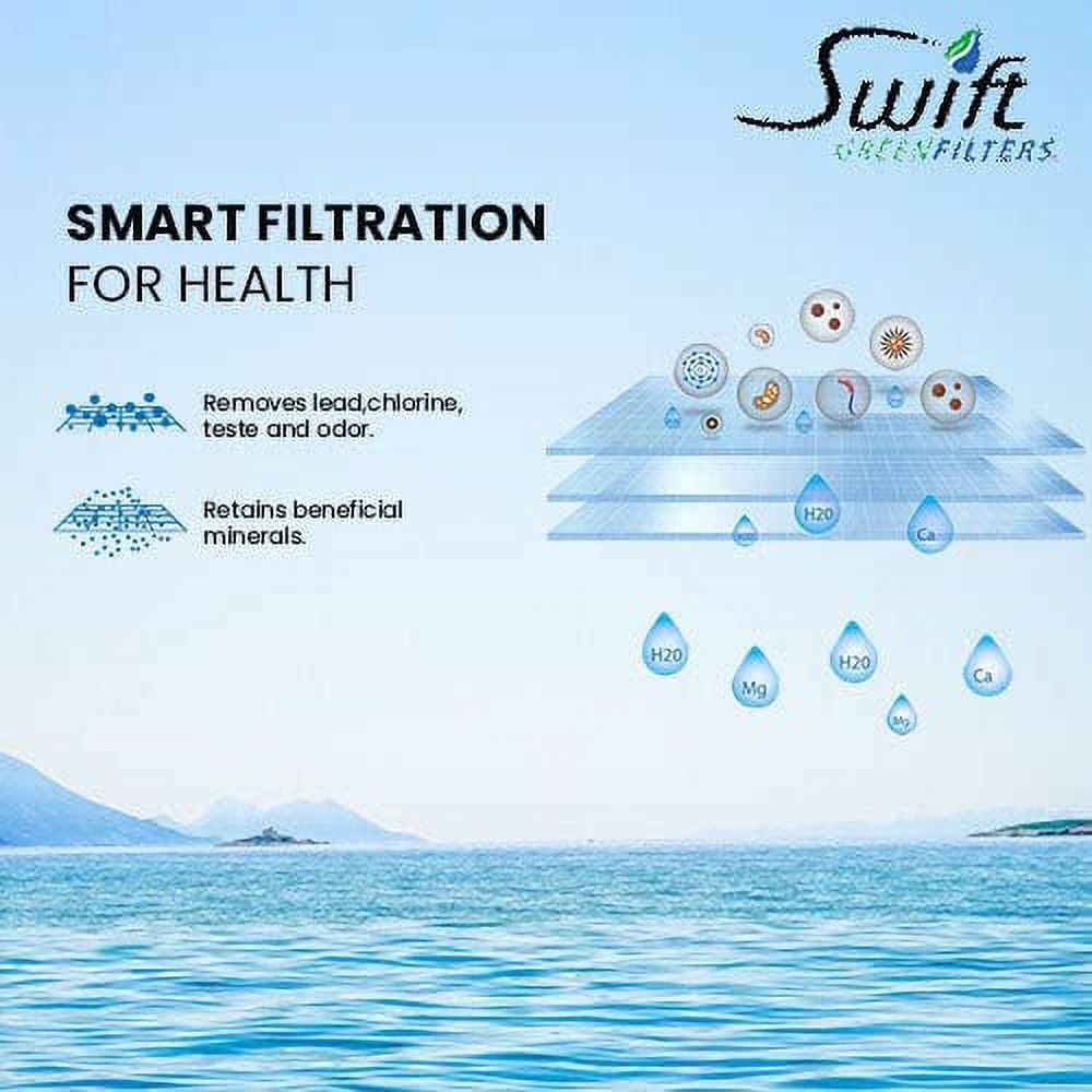 Swift Green Filters SGF-A1 Compatible for 3M/RV Marine, A1, 5610429 Commercial Water Filter (2 Pack)
