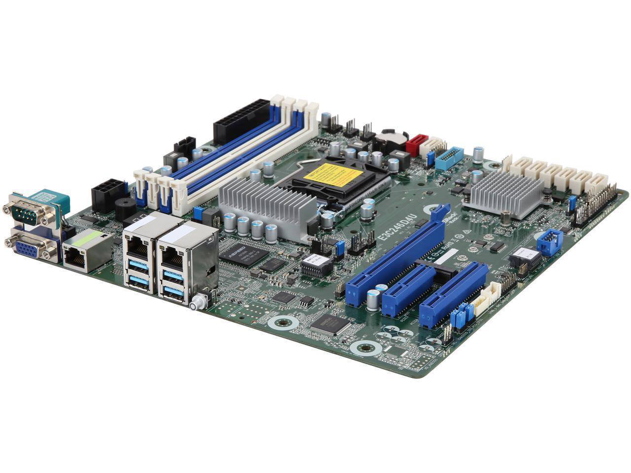 ASRock Rack E3C246D4U LGA1151/ Intel C246/ DDR4/ SATA3&USB3.0 