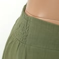 thumbnail image 3 of Aayomet Women'S Skirts Women's High Waist Cargo Belted Short Asymmetrical Mini Skirt with Pocket,Mint Green L, 3 of 5