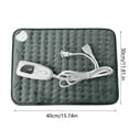 thumbnail image 2 of ERK 1Pcs 1PC Extra Large Heating Pad Heating Pad Portable 24 "x12 6 Heating Heats Up To 140 ° F Auto Shuts Off In 2 Hours Leg Shoulder Knee Neck Heating, 2 of 5