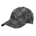 thumbnail image 2 of Only Moment Black Classic Structured Baseball Cap Polyester Adjustable Snapback Multipack Ball Caps for Custom Running Workouts Outdoor One Size, 2 of 3