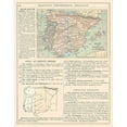 thumbnail image 2 of Monteith 15x18 Gold Ornate Wood Framed with Double Matting Museum Art Print Titled - Spain Portugal - Monteith 1882, 2 of 4