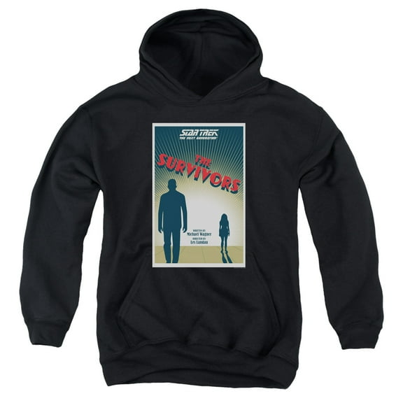 Star Trek - Tng Season 3 Episode 3 - Youth Hooded Sweatshirt - Medium