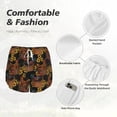 thumbnail image 4 of Bixox Women's Embroidery Chicken Rooster And Sunflowers pattern 2 in 1 Running Shorts - Lightweight Athletic Workout Gym Yoga Shorts Liner with Pockets - XX-Large, 4 of 7