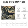 thumbnail image 5 of BANET Halloween Pillow Covers Halloween Night and Art Print with Black Animal Decorative Throw Pillow Covers Square Pillowcase Outdoor Cushion Cover 20x20in, 5 of 5