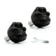 thumbnail image 1 of Toystoory Paquete de 2 topes para dedos de patines, bonito tope de rodillo de pata, bloque de entrenamiento, accesorios de piezas de patinaje patinar Negro, 1 of 6