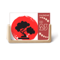 thumbnail image 1 of Brush Japan Pattern Desk Calendar Desktop Decoration 2023, 1 of 3