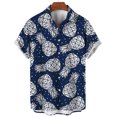 thumbnail image 3 of Camisas hawaianas con estampado 3D de frutas Y2k para hombre y mujer, ropa de playa informal, estilo vintage, blusa con solapa, camisa lisa, verano 2023, 3 of 5
