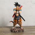 thumbnail image 2 of Anime Dragon Ball Z GK Samurai Son Goku estatua de PVC con pelo negrocaja de gohan zhangmengya unisex, 2 of 2