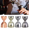 thumbnail image 2 of Indian Jigger for Home and Commercial Use Stainless Steel Cocktail Bartending Tool Practical Liquor Measuring Cup, 2 of 9