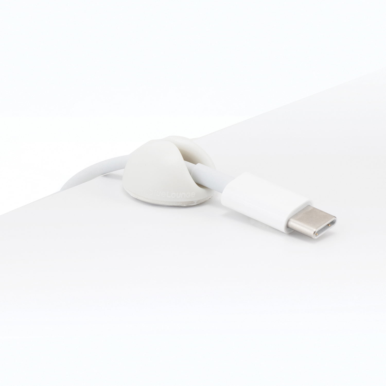 Bluelounge BLUCDM-WH CableDrop Mini Multipurpose Cable Clips, 9 Count (White)