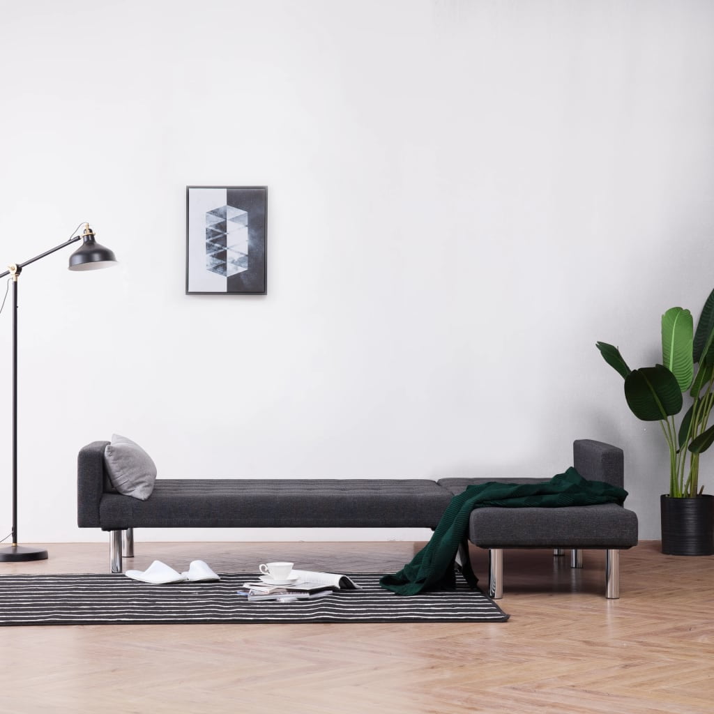 Lowestbest 85" Sofa Bed, Faux Leather L-Shaped Multifunction Sleeper Sofa Convertible Sofa Lowestbest 85" Sofa Bed, Faux Leather L-Shaped Multifunction Sleeper Sofa Convertible Sofa