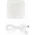 thumbnail image 2 of Smart Home Bluetooth Mesh Gateway Controller - Tuya Wireless Hub with PC Housing, DC 5V Power, 59x59x11mm Compact Size, White Color - Includes Gateway Unit, Data Cable & English User Manual for Smart, 2 of 6