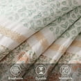 thumbnail image 3 of Bedding Sets 9 Piece Cotton Percale Comforter Set Coral King,Bed Sets, 3 of 18