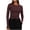 Purple, variant on YODETEY Women’s Crew Neck Long Sleeve Fitted Crop Top, Stretch Everyday Basic Crewneck Tee,Size S-2XL