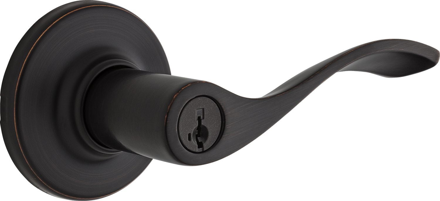 Essentials by Weiser® Wave pour portes d’entrée en Bronze vénitien