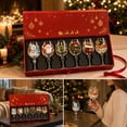 thumbnail image 6 of Christmas 3D Wine Glass Collection Gift Box Set, 3D Santa Christmas Wine Glass, Raised Holiday Goblet with Snowflake Decor, Festive Glassware for Wine, Cocktails, Holiday Party & Table Decor, 6 of 7