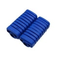 thumbnail image 4 of Fuente de los pies de la motocicleta Cubierta de manga de goma Reemplace piezas Fácil Accesorio de instalación Accesorio Premium Cáscaras de reposapié Azul, 4 of 8