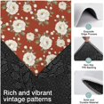 thumbnail image 3 of Pioneer Flower Floral Print Pattern Kitchen Rugs Sets Of 3,Kitchen Runner Rugs Non Skid Washable,Decorative Kitchen Floor Mats for Kitchen,Sink,Laundry,17X30 Inch + 17X47 Inch + 17X59 Inch, 3 of 6