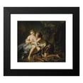 thumbnail image 2 of Jean-Simon Berthélemy 22x20 Black Modern Framed Museum Art Print Titled - Jupiter, in the Guise of Diana, and Callisto, 2 of 5