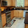 thumbnail image 2 of Kitchen Rug Sets 2 Piece with Runner,Art Fishes Here Fishes There Ocean Tropical and Exotic Coral Reefs Fish in a Shallow Underwater, Washable Non Slip Anti Fatigue Floor Mats for Hallway,Laundry,Sink, 2 of 2
