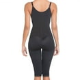 thumbnail image 2 of 1006 High Compression Braless Capri Body Shaper Color Black Size S, 2 of 2